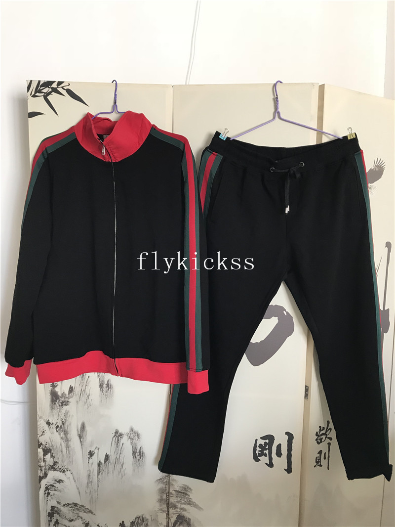 GC Black Hoodie Trousers Sport Suit Angrey Cat